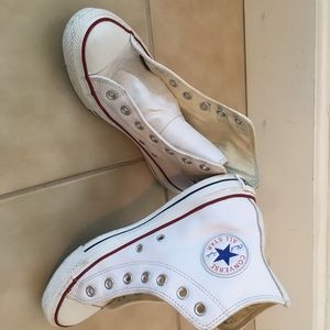 Converse All Star Leather High Top Sneaker
